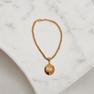 Colar Arvore da Vida com corrente veneziana 02
