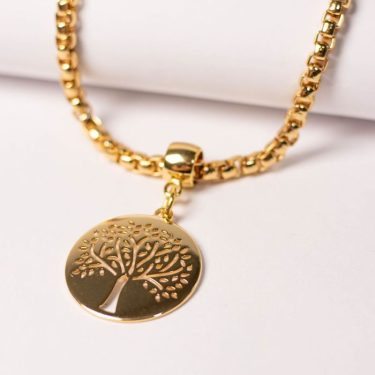 Colar Arvore da Vida com corrente veneziana 03