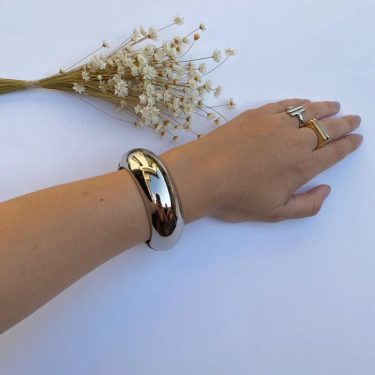 Bracelete Giovana Antonela - Prateado