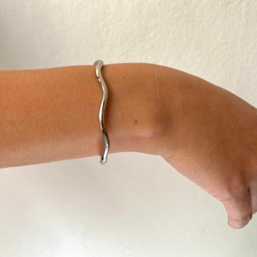 Bracelete Orgânico Níquel
